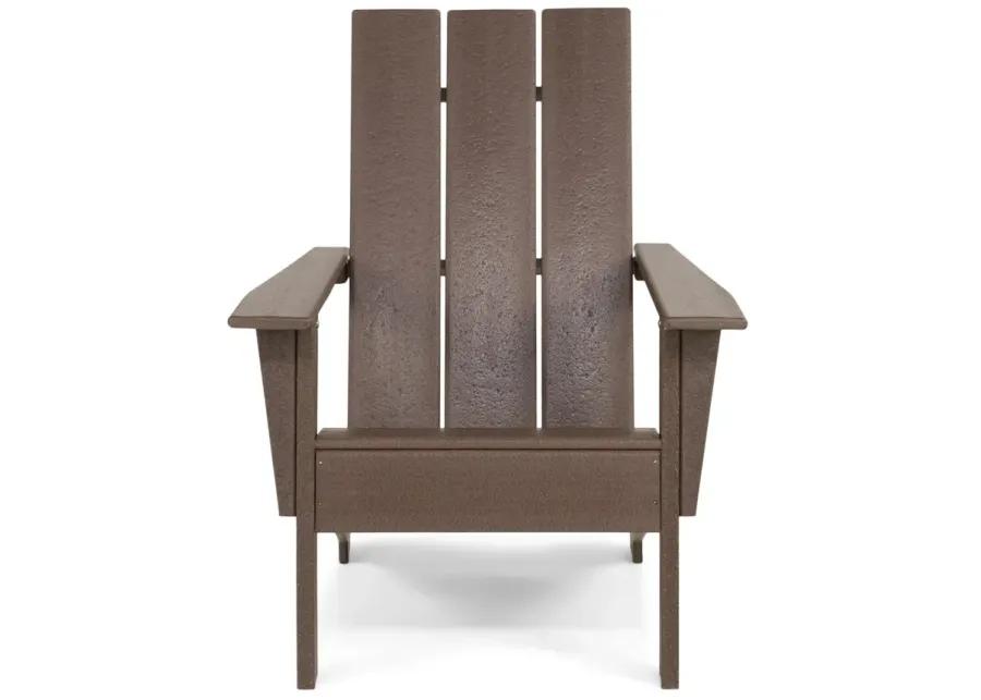 Sunrise Bay Adirondack Chair - Dark Teak