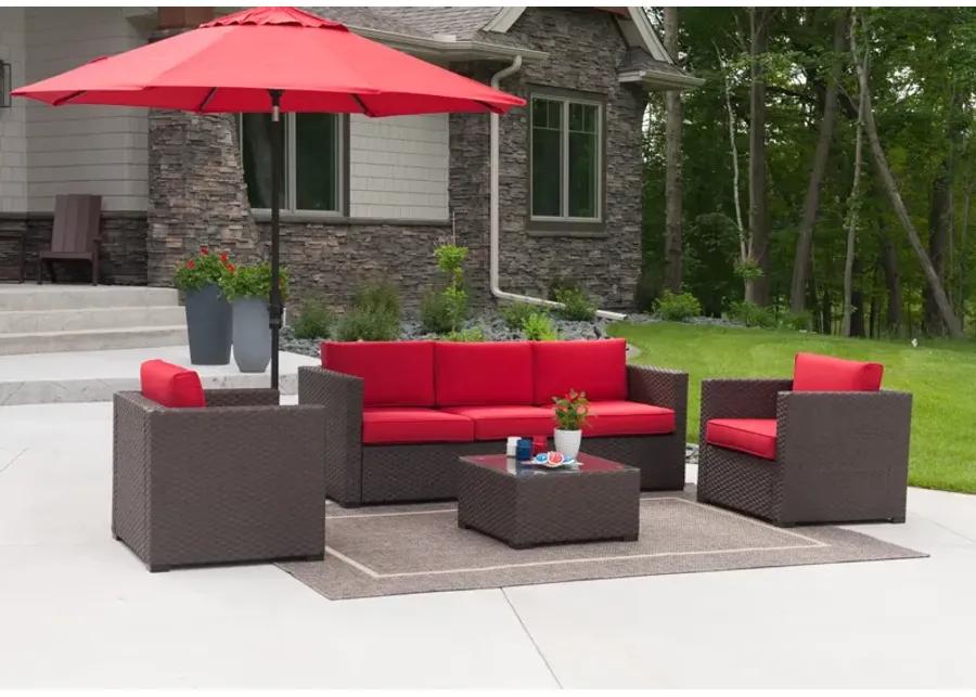 Loft 2000 4 Piece Wicker Patio Set