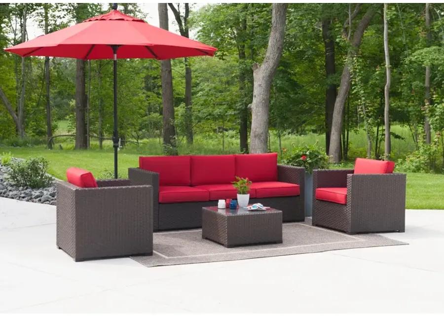 Loft 2000 4 Piece Wicker Patio Set