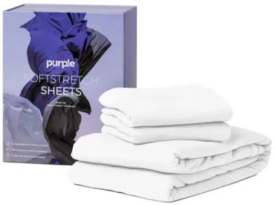 Softstretch Full Sheets - True White