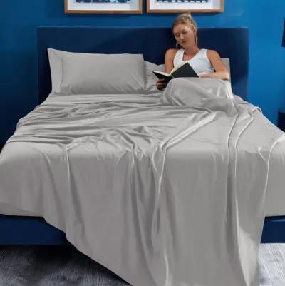 Bedgear Basic King Light Grey Sheet Set