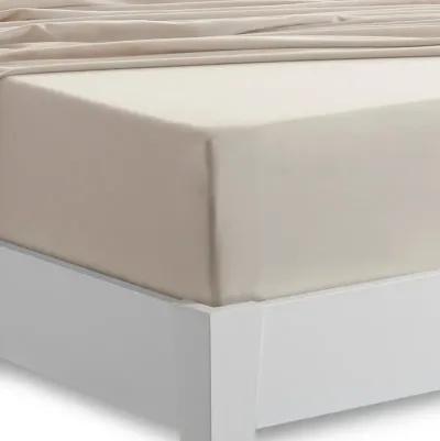 Bedgear Basic Queen Medium Beige Sheet Set