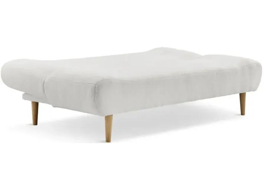 Blake White Convertible Sofa