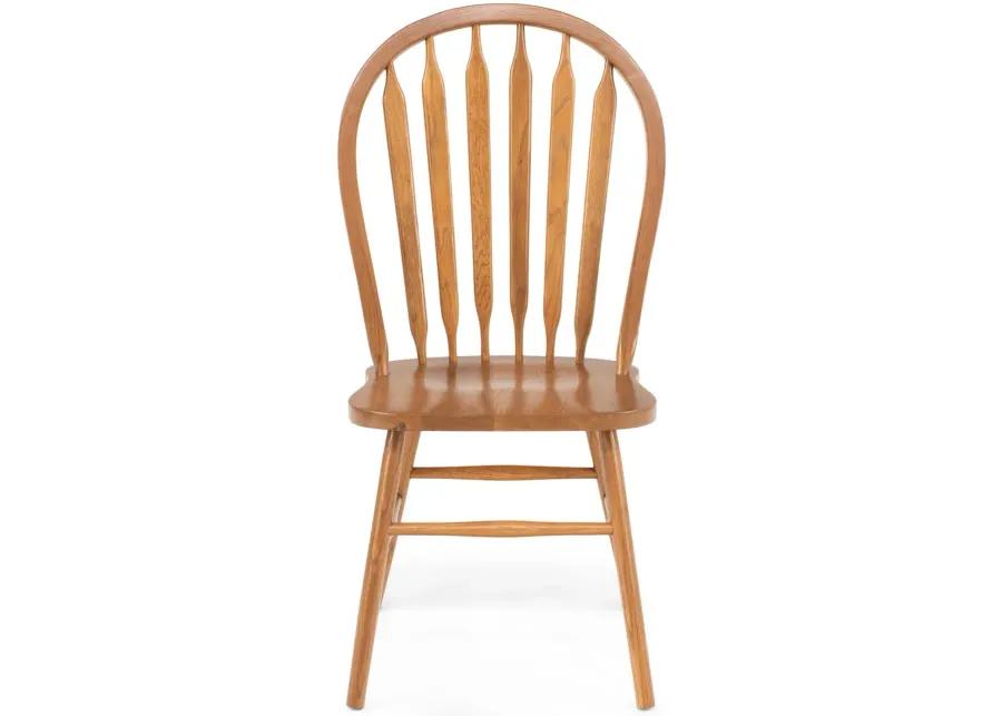 Arrowback dining chair