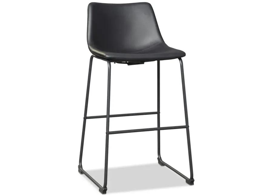 Centiar Modern Counter Stool - Black