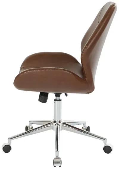 Chatsworth Office Chair - Saddle Brown