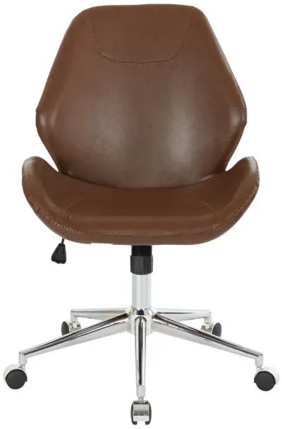 Chatsworth Office Chair - Saddle Brown