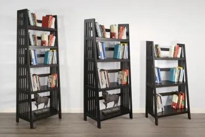 Metro 48  Bookcase - Black Walnut