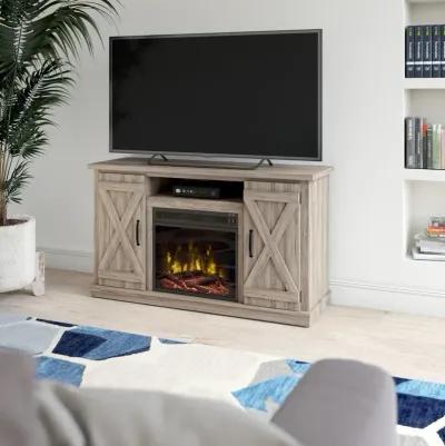 Liberty Pine Electric Fireplace Media Console