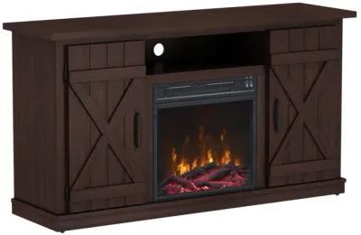 Grayville Park Electric Fireplace Media Console