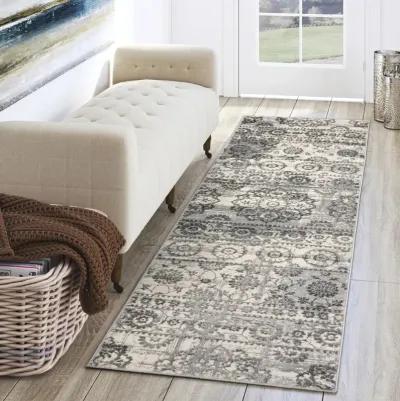 Davis Grey - 2 3  x 7 5  Area Rug