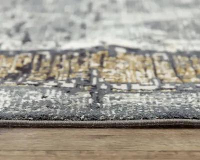 Emerge Beige Charcoal - 2 7  x 9 6  Area Rug