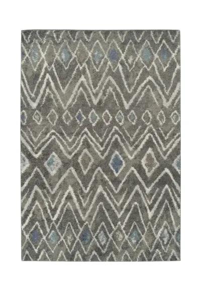 Reece Charcoal Area Rug - 3 3  X 5 1 