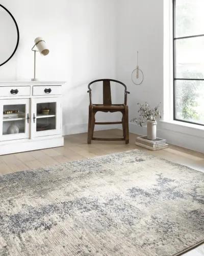 Teagan Natural Denim Area Rug