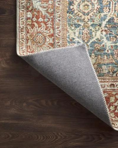 Layla Ocean Rust Area Rug