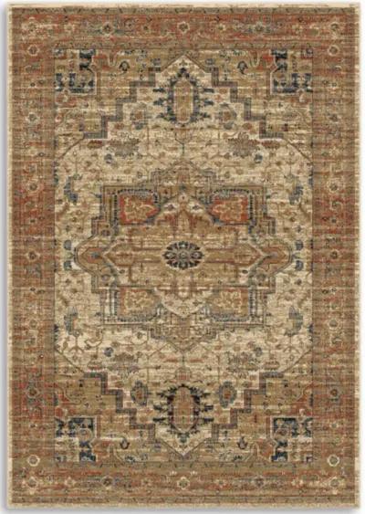 Aria Heriz White Area Rug