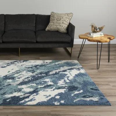 Rocco Denim Area Rug - 5 1  X 7 5 