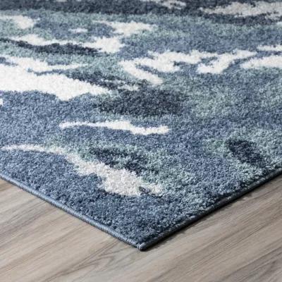 Rocco Denim Area Rug - 5 1  X 7 5 