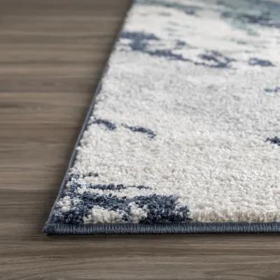 Rocco Denim Area Rug - 5 1  X 7 5 