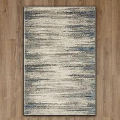 Cleopatra Bell Place Light Grey Area Rug - 3 11  X 6 0 