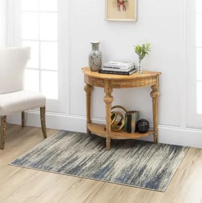 Cleopatra Bell Place Light Grey Area Rug - 3 11  X 6 0 