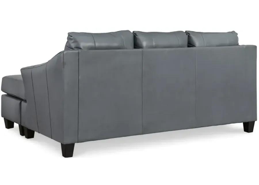 Merida Sofa With Chaise - Steel