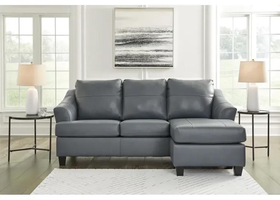 Merida Sofa With Chaise - Steel