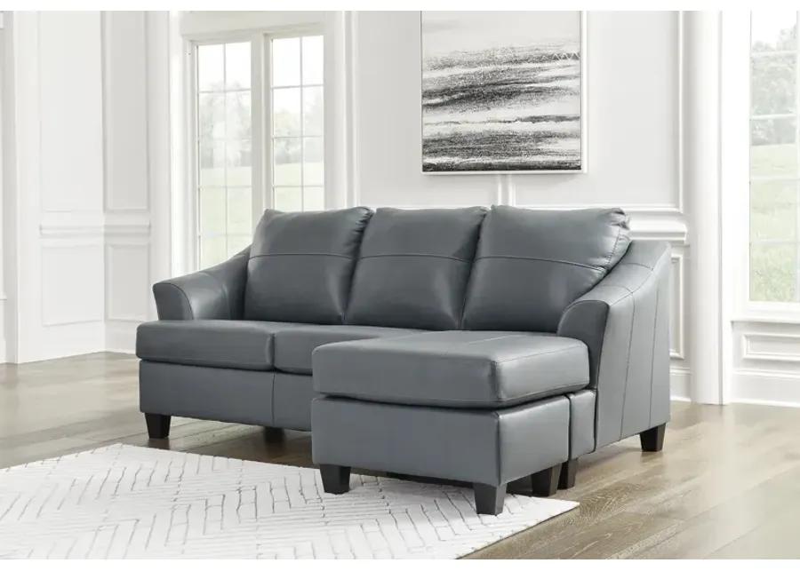 Merida Sofa With Chaise - Steel