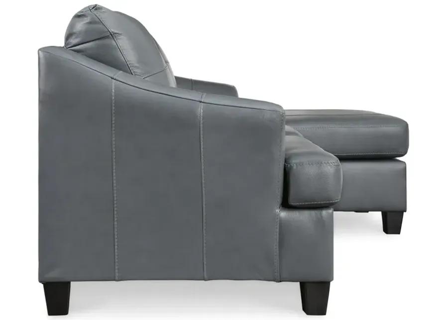 Merida Sofa With Chaise - Steel