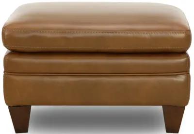 Kenai Leather Ottoman