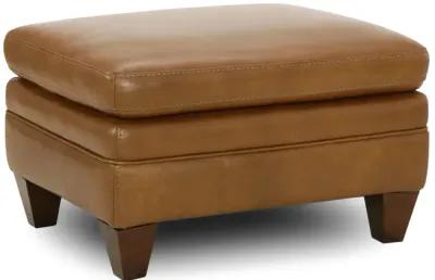 Kenai Leather Ottoman