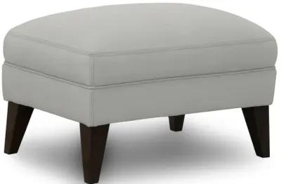 Juneau Leather Ottoman