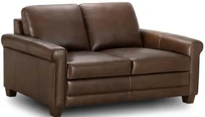 Denali Leather Loveseat