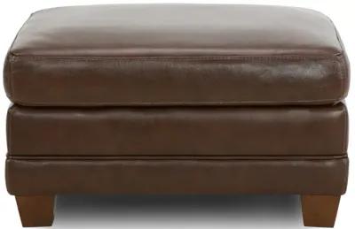 Denali Leather Ottoman