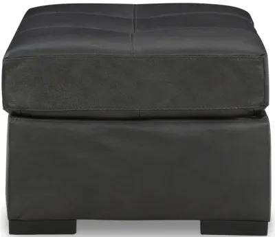 Flynn Leather Ottoman