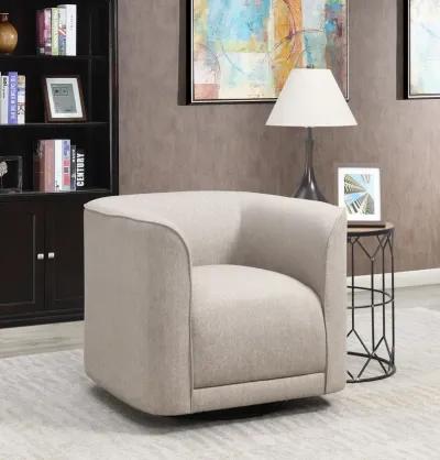 Sarah Swivel Chair - Beige