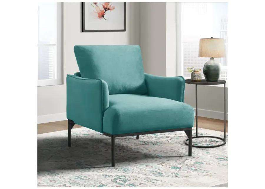 Tina Accent Chair - Aqua