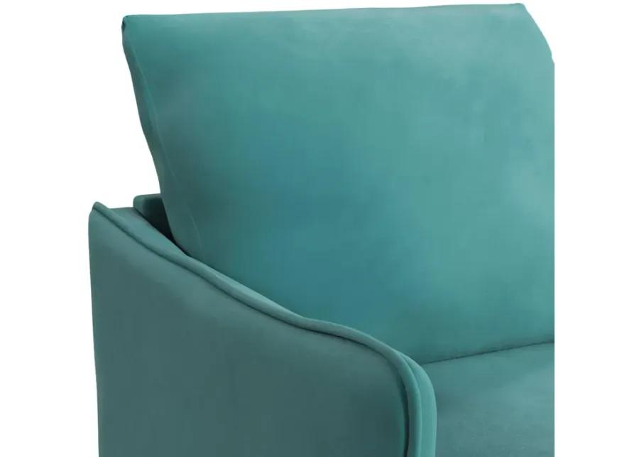 Tina Accent Chair - Aqua