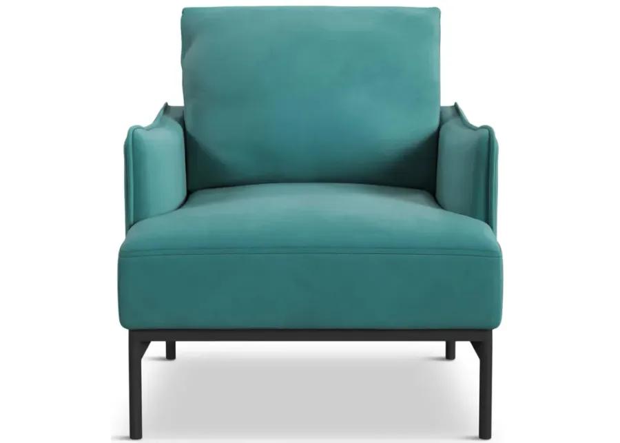 Tina Accent Chair - Aqua