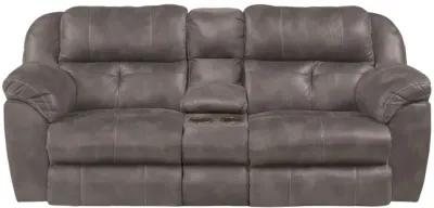 Kramer Lay Flat Power Reclining Loveseat With Console