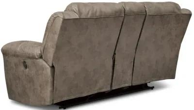 Ramsey Power Reclining Loveseat With Console - Fossil