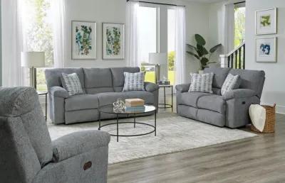 Reese Power Reclining Sofa - Stonewash