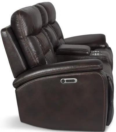 Clinton Power Reclining Loveseat With Console