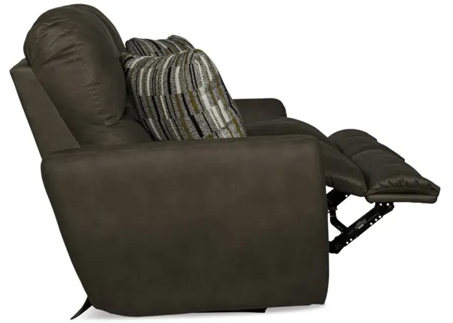 Bronx Reclining Loveseat - Pebble