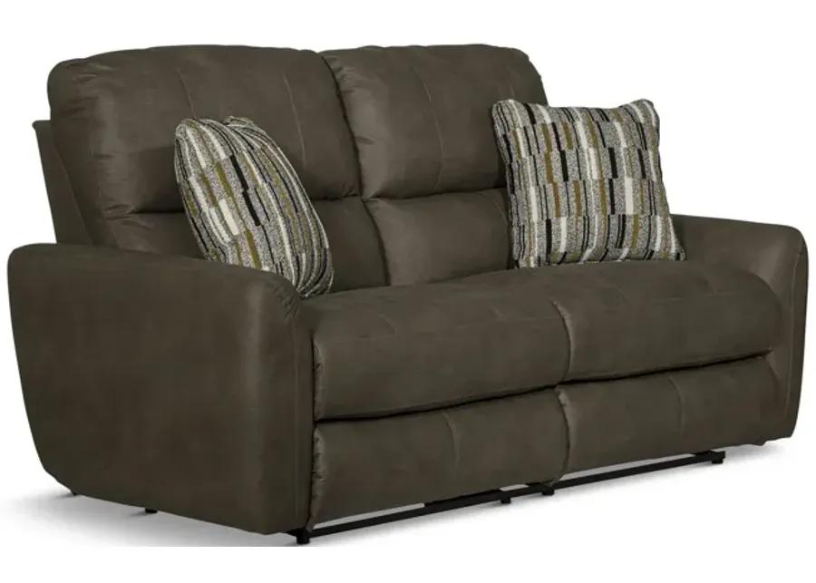 Bronx Reclining Loveseat - Pebble