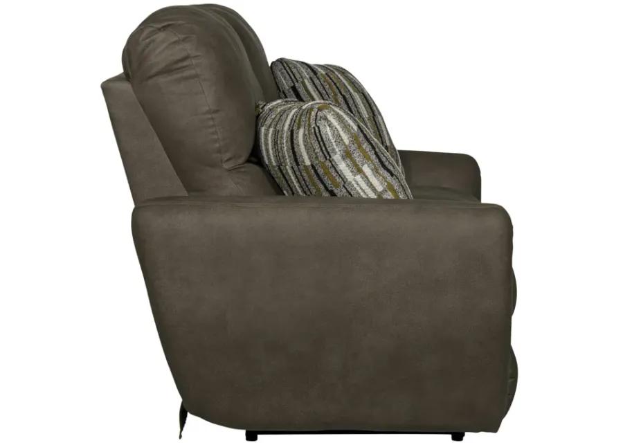 Bronx Reclining Loveseat - Pebble