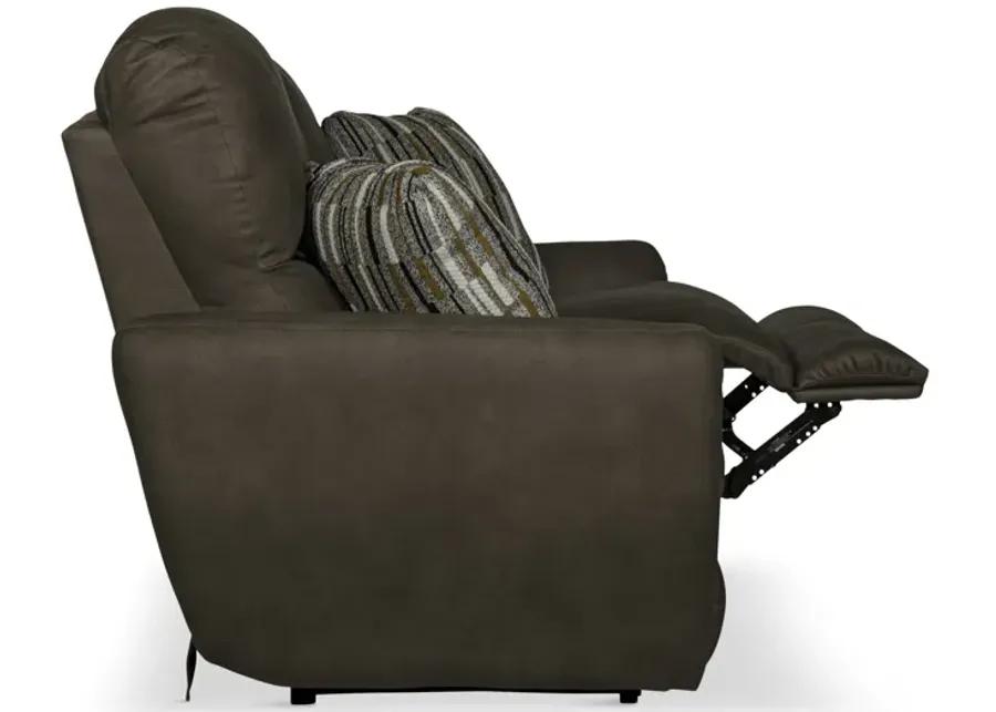 Bronx Reclining Loveseat - Pebble