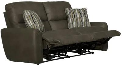 Bronx Power Reclining Loveseat - Pebble