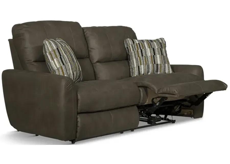 Bronx Power Reclining Loveseat - Pebble