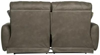 Bronx Power Reclining Loveseat - Pebble